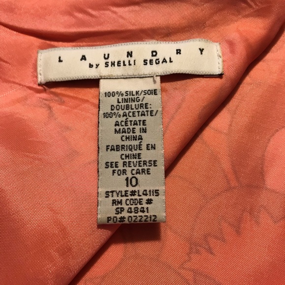 Laundry by Shelli Segal Silk Halter Sun Dress - Picture 5 of 8